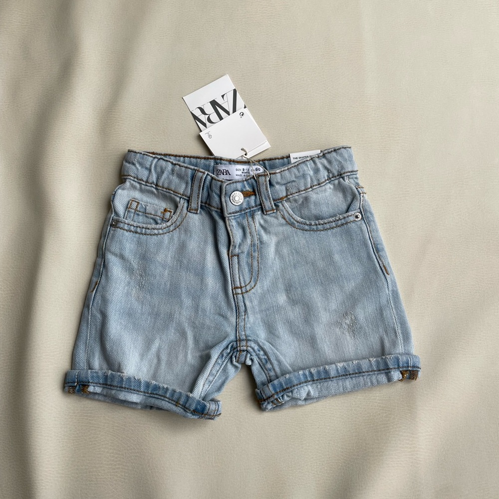 Zara Baby Jean Shorts 9-12month